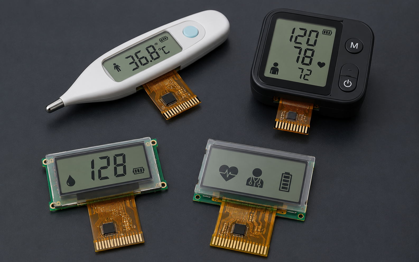 COG LCD Display Module | Medical Devices, Instruments, Low-Power Products