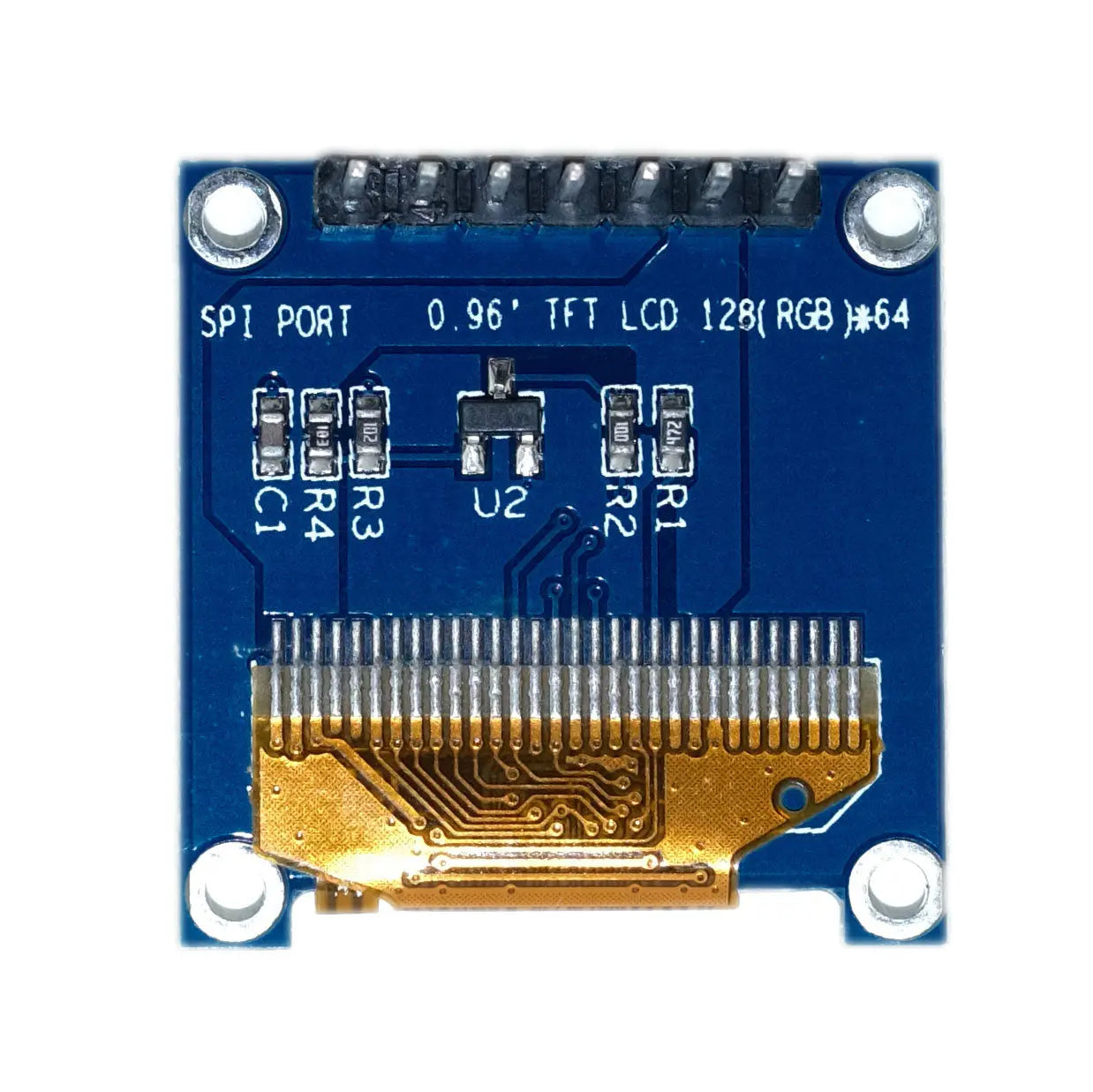 Back of 0.96-inch TFT display module
