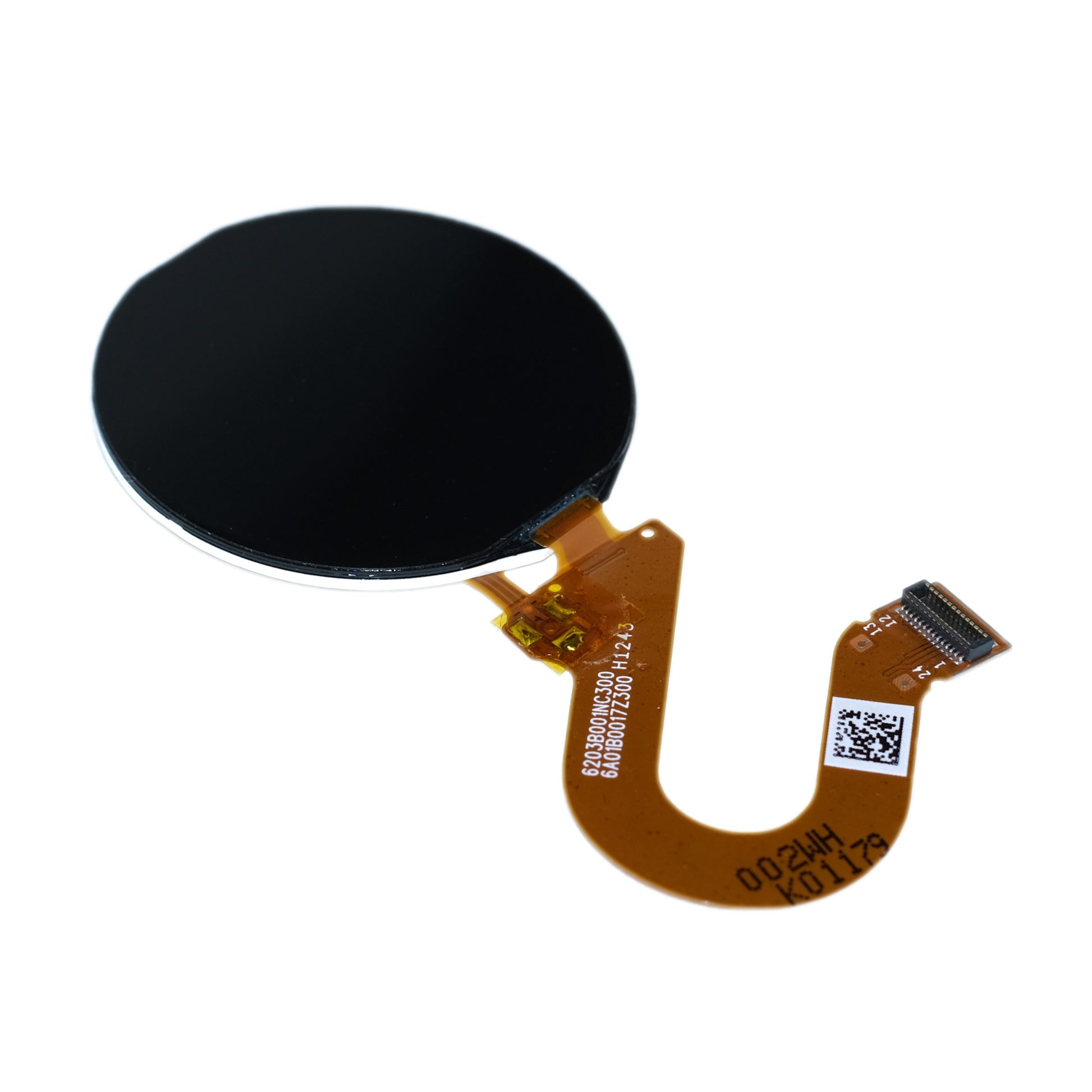 Side of 1.19-inch Round TFT Display Panel with 240x240 resolution