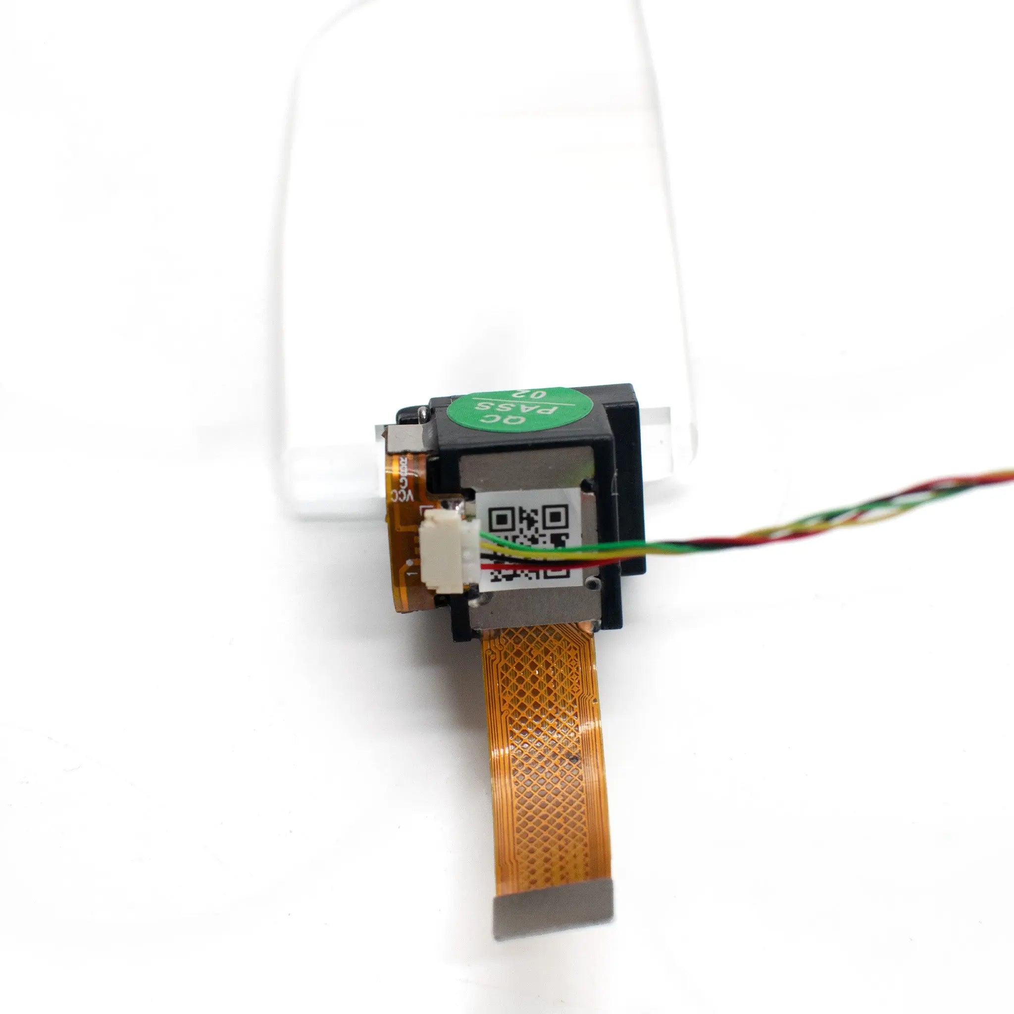 Side view of a AR display module