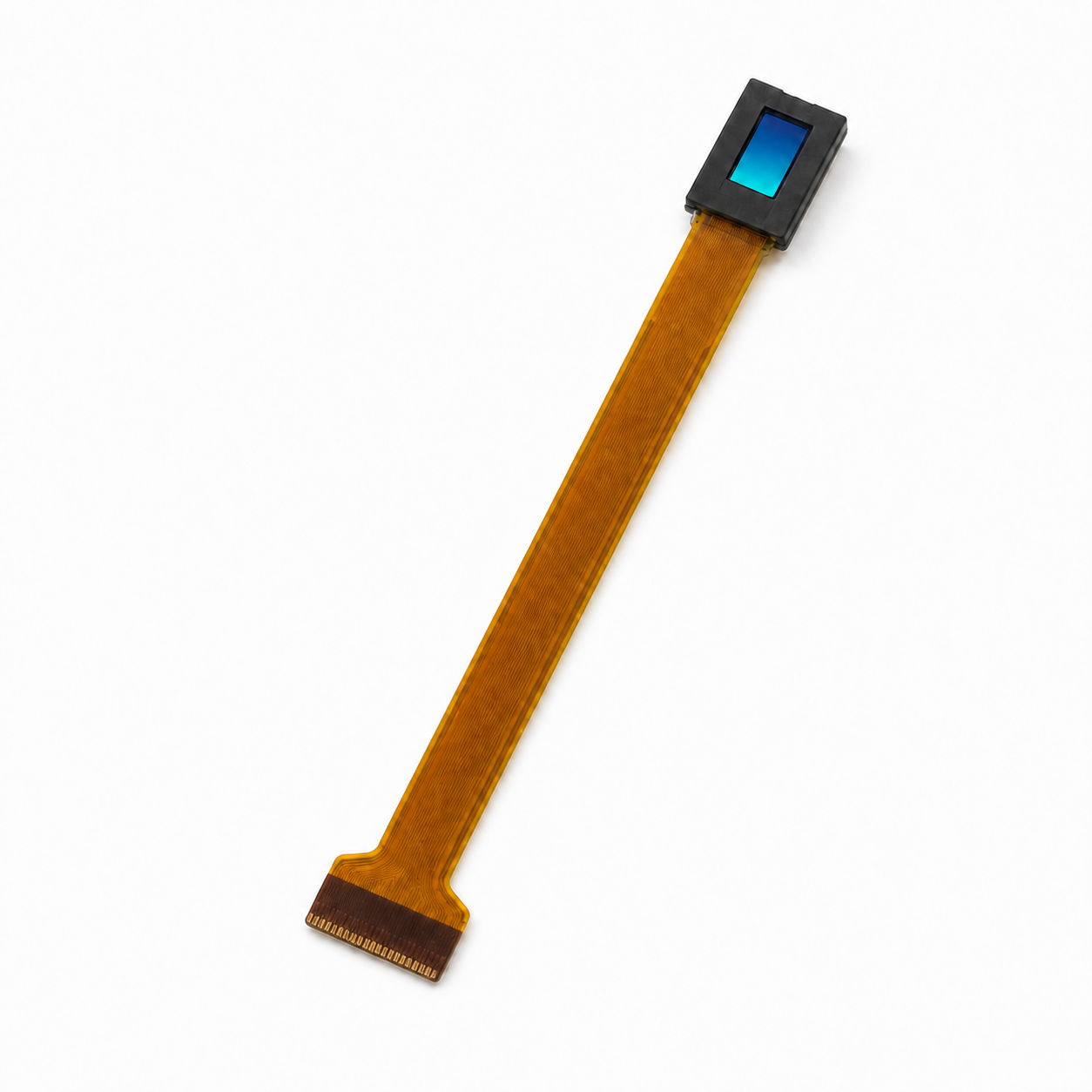 0.23-inch Micro OLED display 640x400 powered-on front view