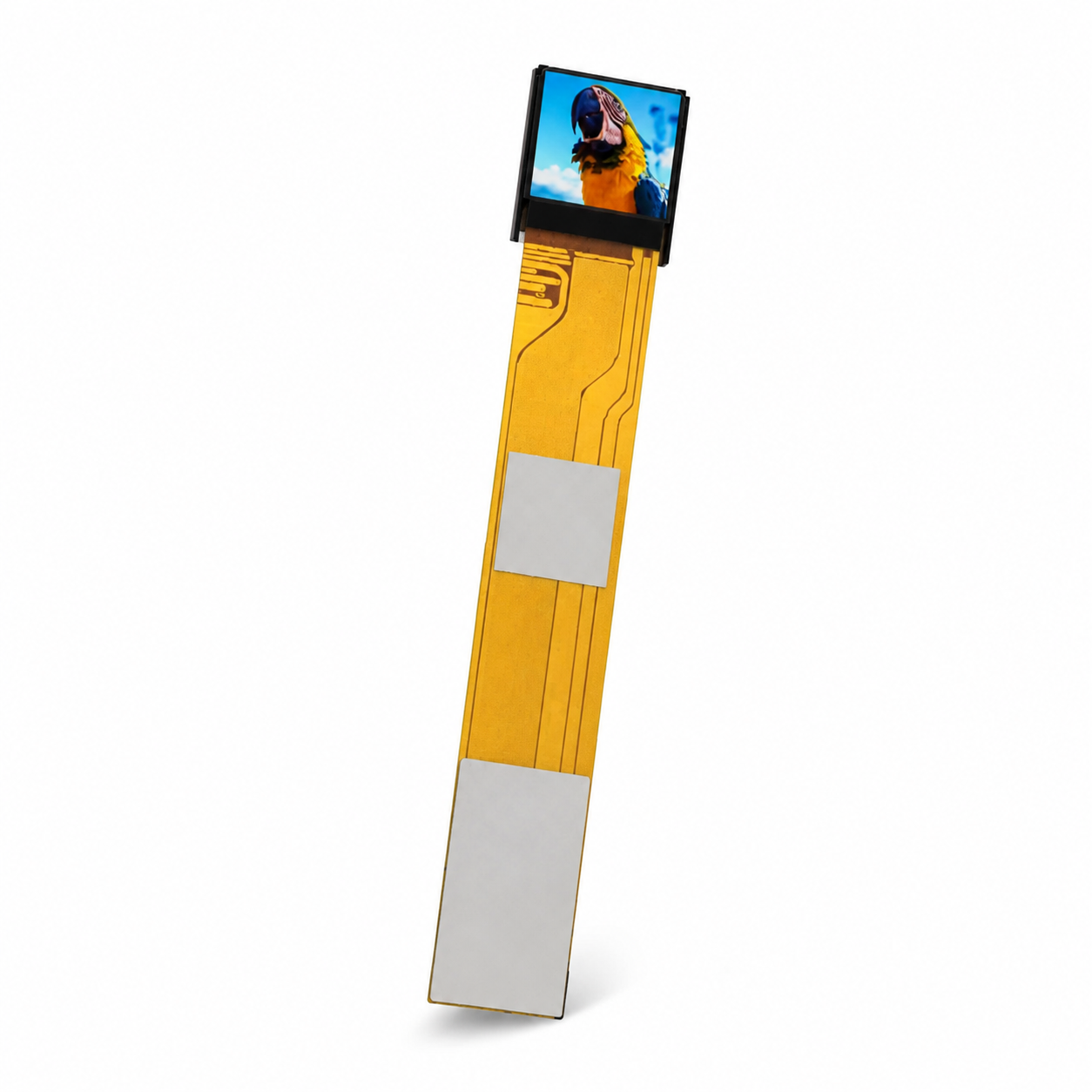 0.32-inch Micro OLED display 800x600 powered-on front view