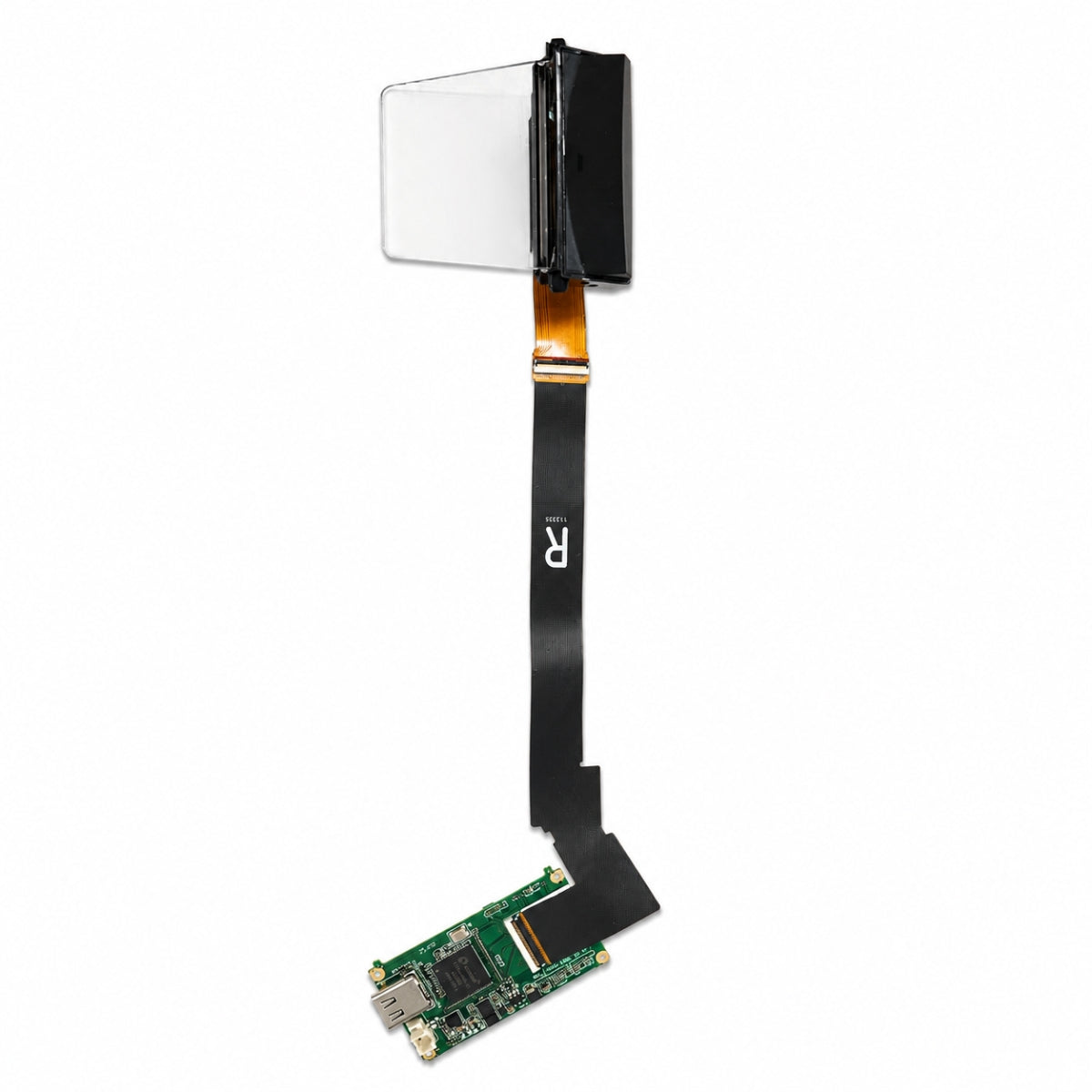 0.68” Micro-OLED Optical Waveguide Module – 50° FOV, 105” Virtual Image for AR Smart Glasses (DMGTX0068WUNA)