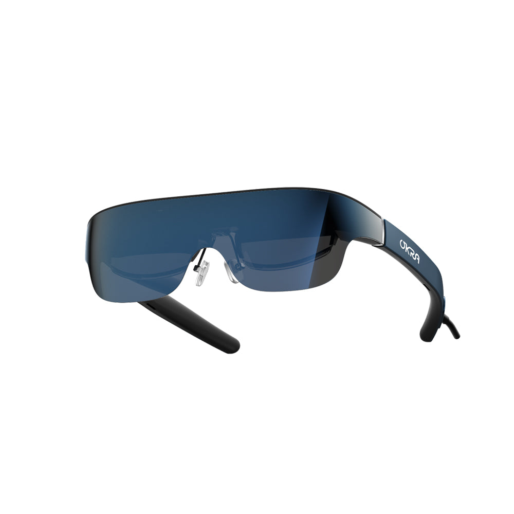 Wearable AR Glasses with 120" Virtual Screen Glass