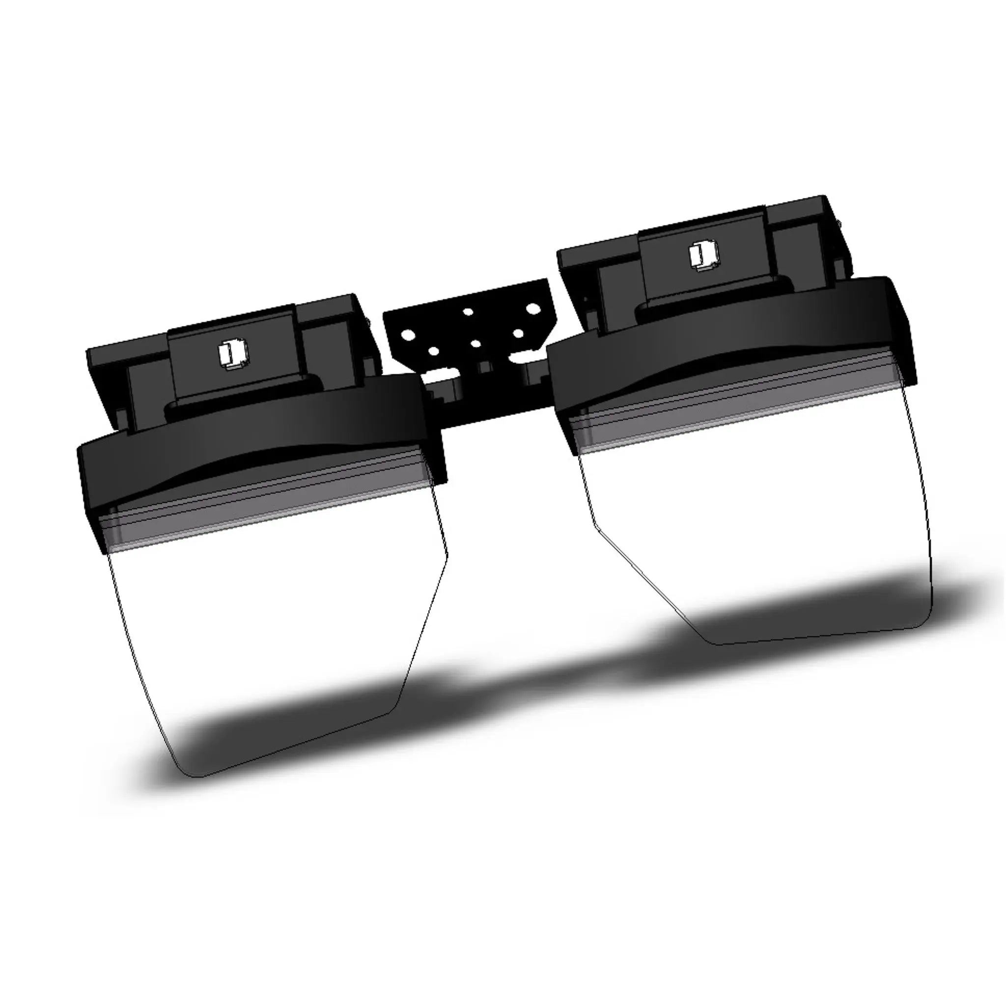 Vertical Augmented Reality Optical Waveguide Module set with a resolution of 1920 by 1080 pixels