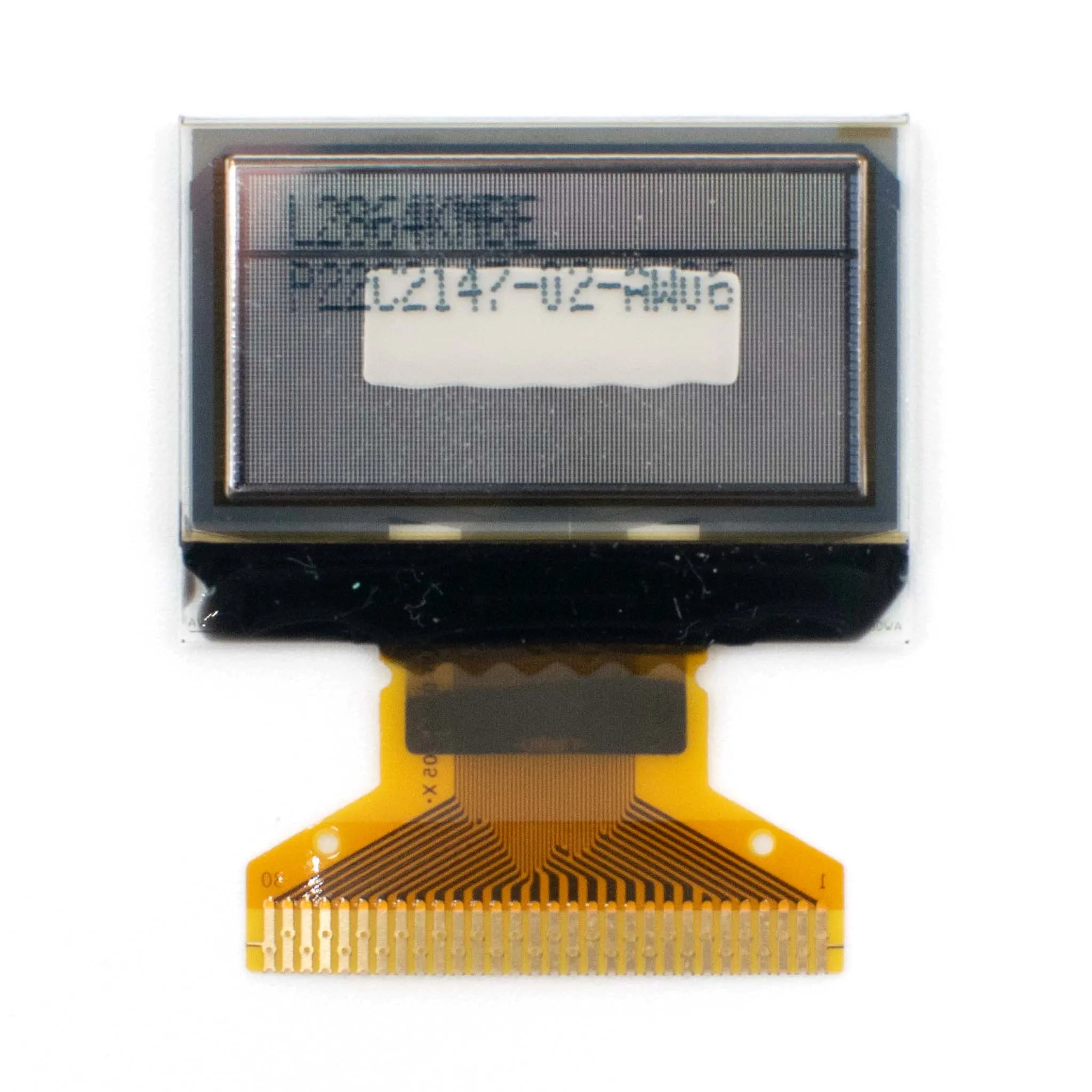 0.96" PMOLED 128x64 Blue Mono - SPI I2C DisplayModule