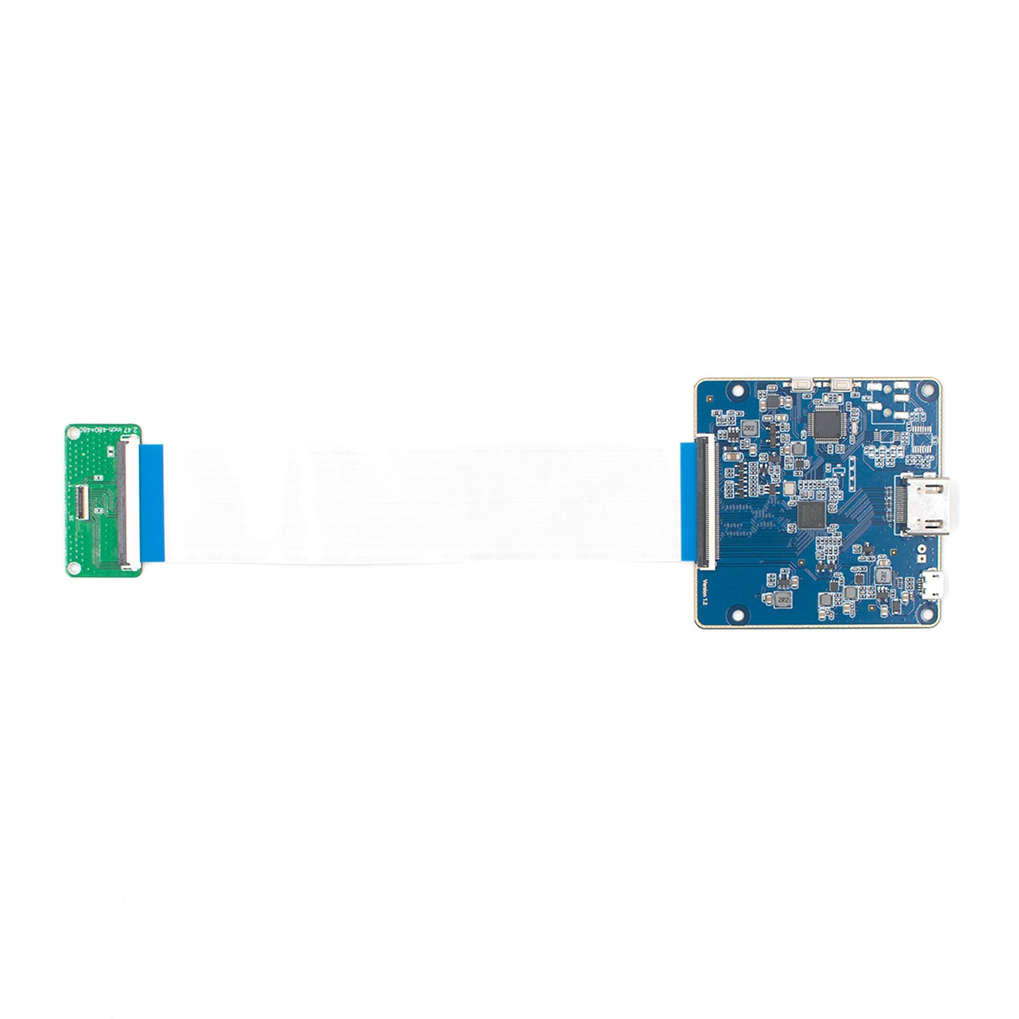2.47" Round IPS Display 480x480 Octagonal Shape U/D/L/R Free - MIPI