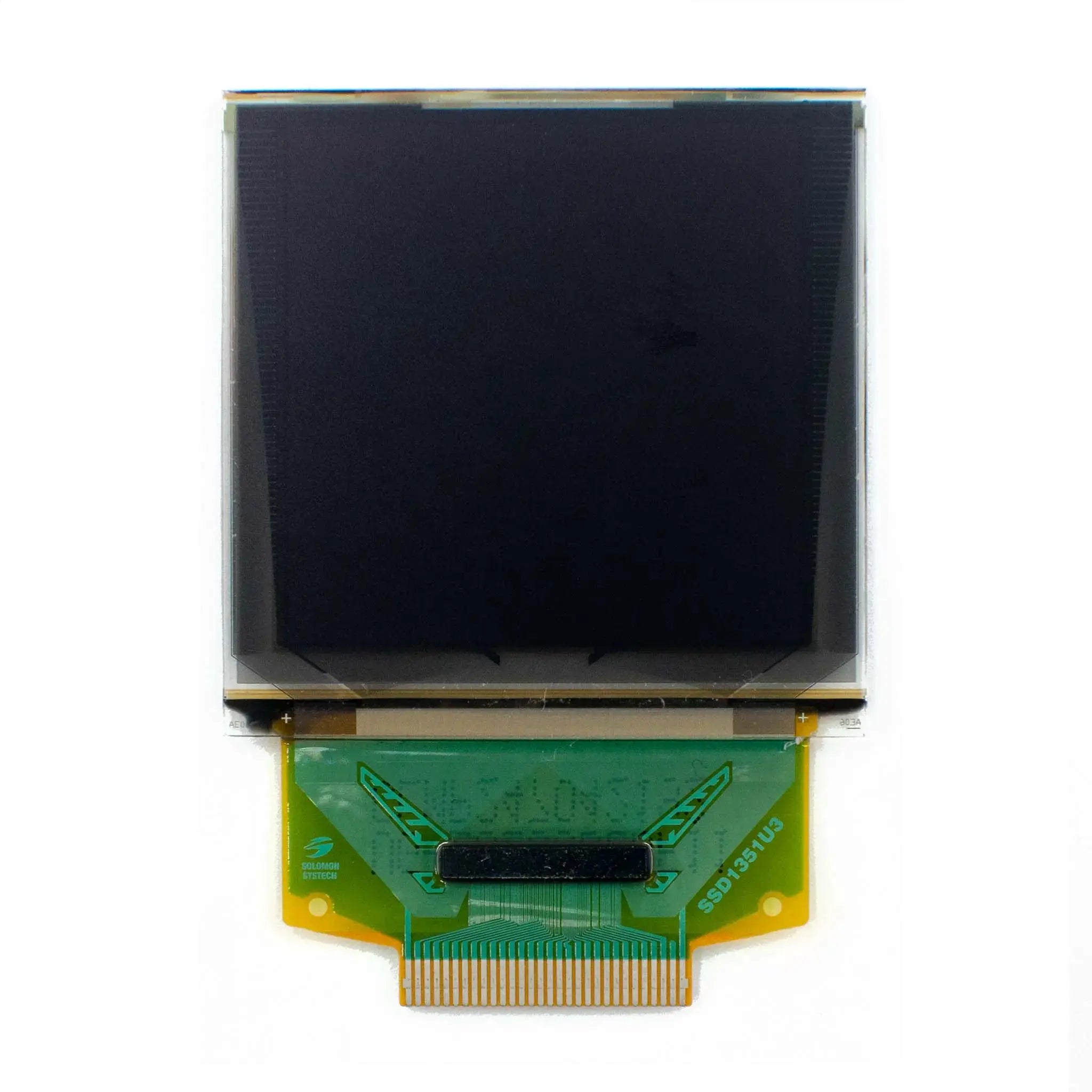 1.5" PMOLED 128x128 - SPI MCU DisplayModule