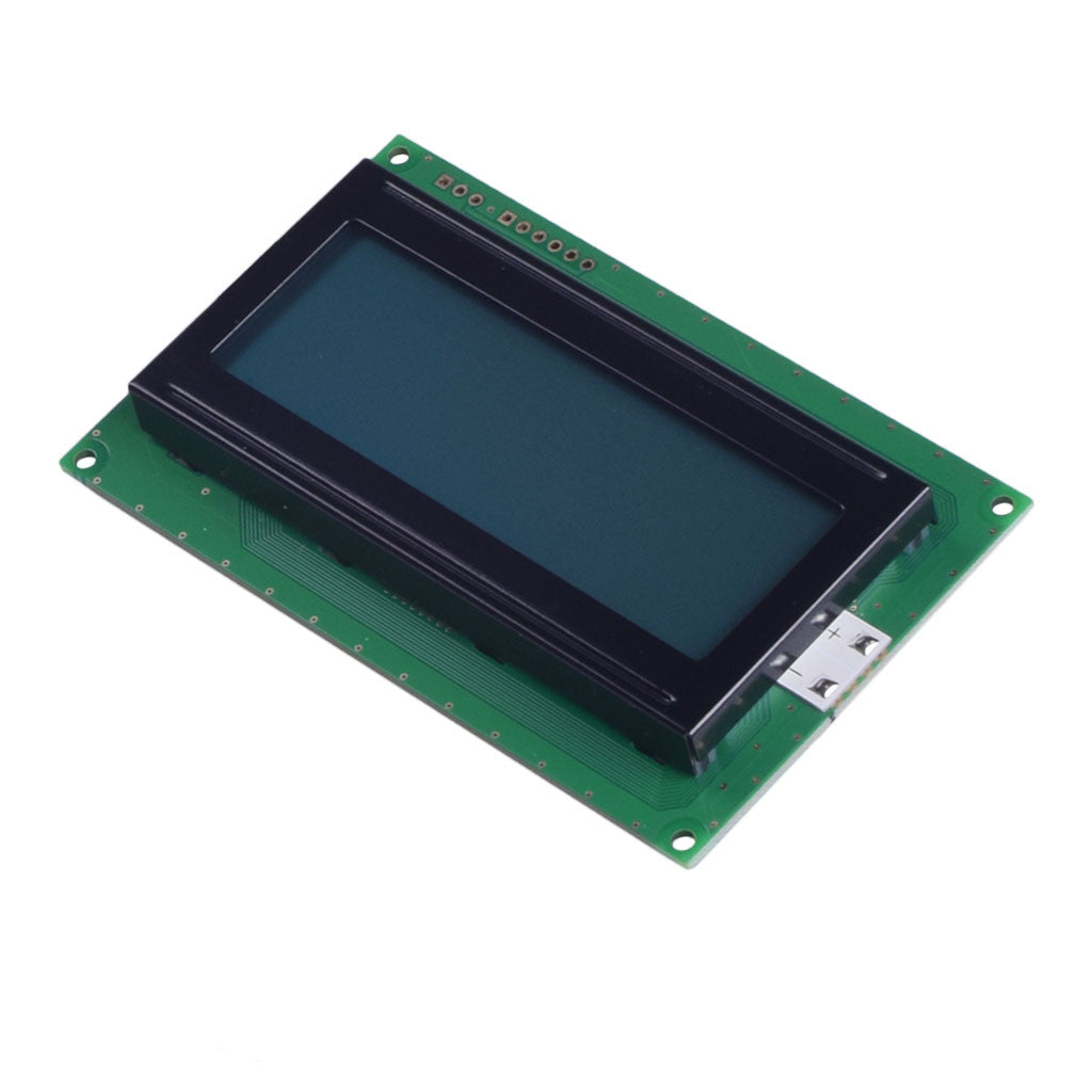 Top view of 20x4 Character LCD module