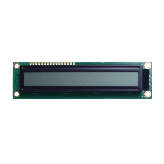 Large 16 characters single line LCD module with FSTN transflective technology and MCU interface