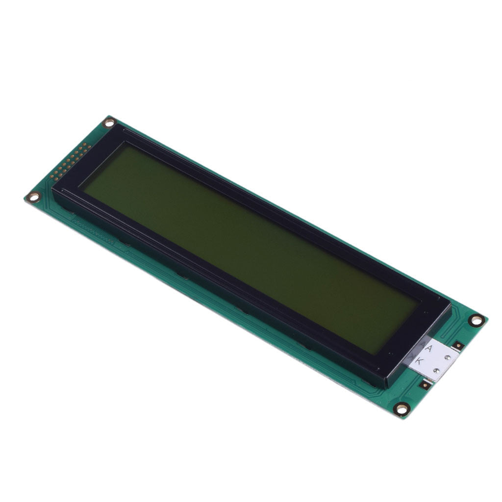 top view of 40x4 Character STN Transflective LCD module