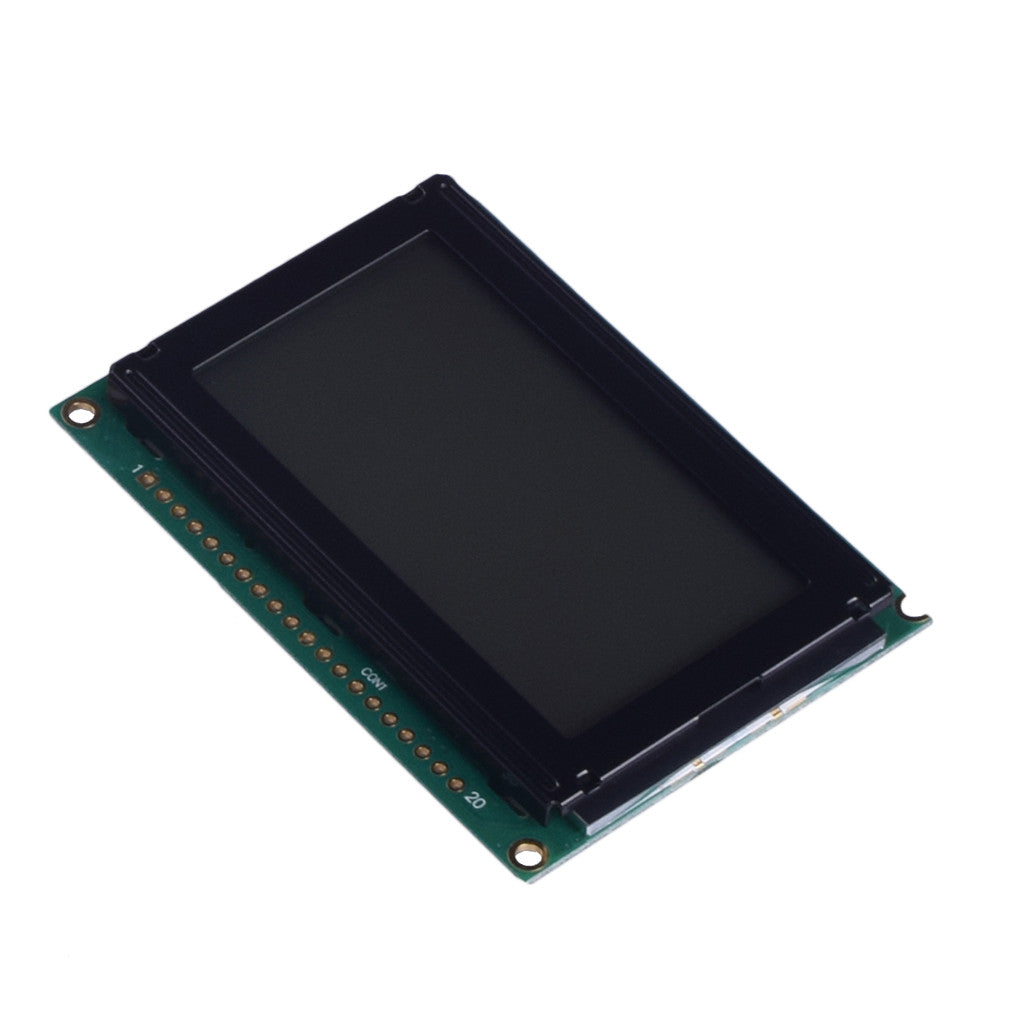 top view of 128x64 LCD 2.62 inch graphic display with MCU interface