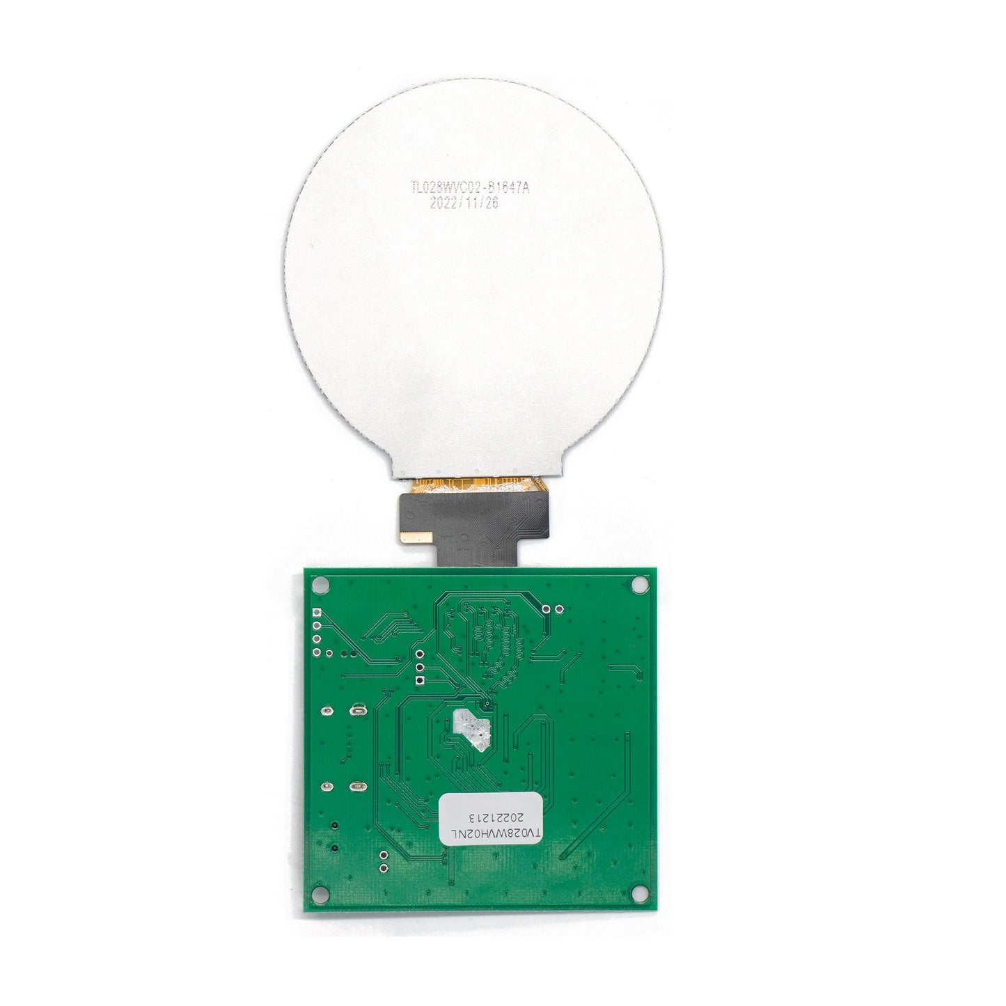 2.76 inch Round TFT Display Panel with adapter