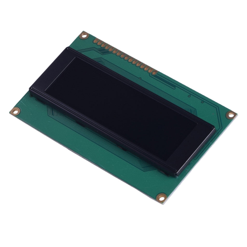 DisplayModule 20x4 Monochrome Character OLED - MCU, SPI, I2C
