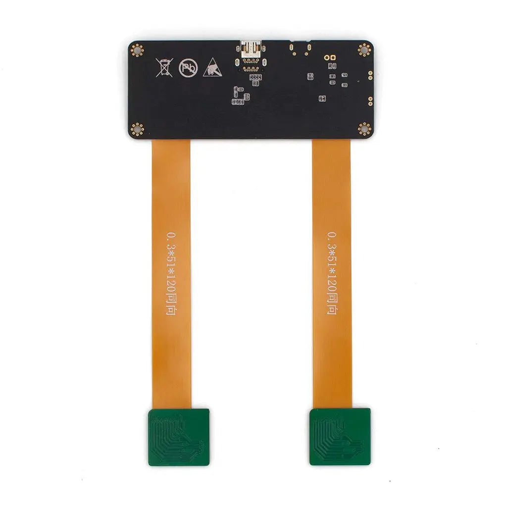 back of AR/VR display adapter converting DP/Type-C signal to MIPI