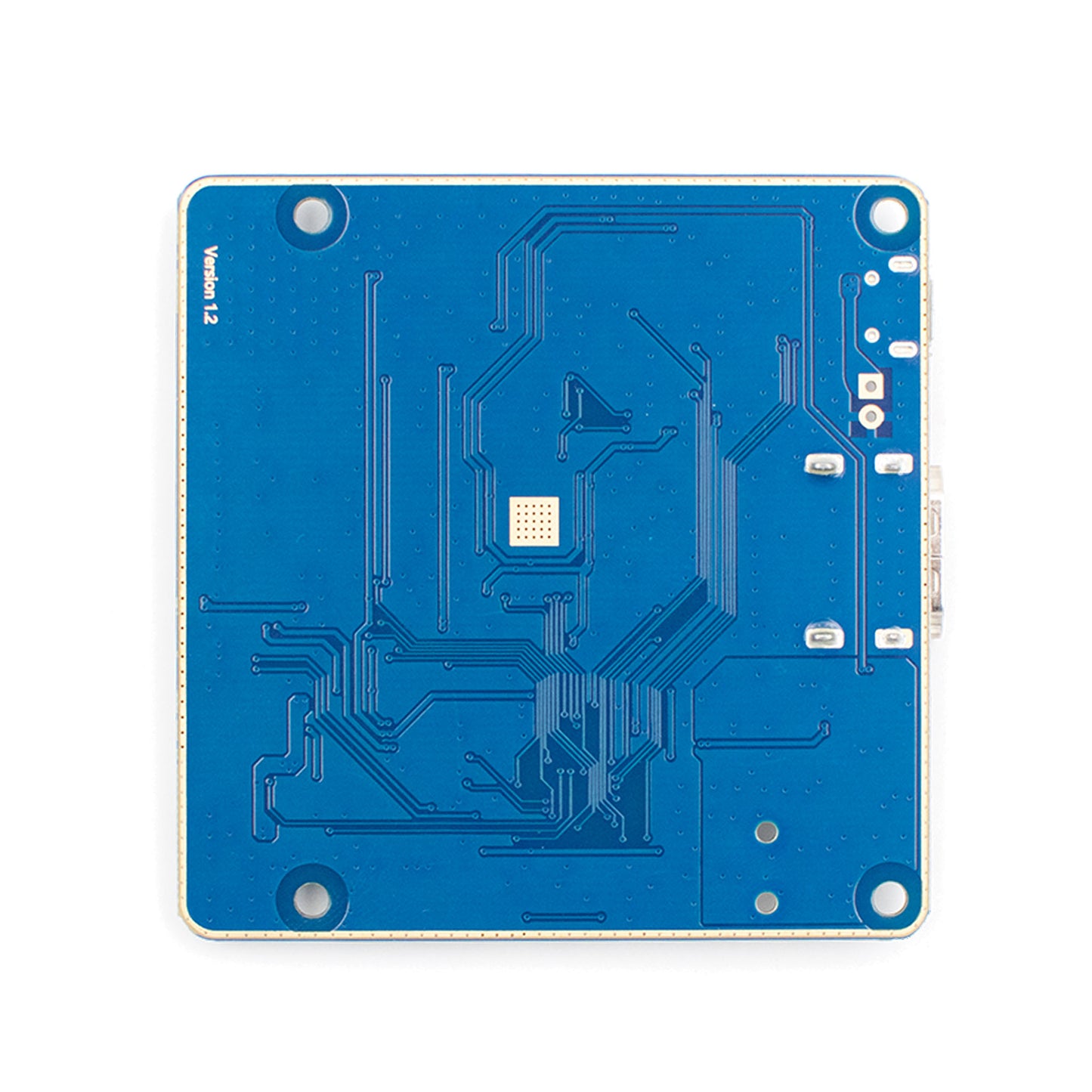 back of Adapter converting HDMI signal to 4-lane MIPI DSI