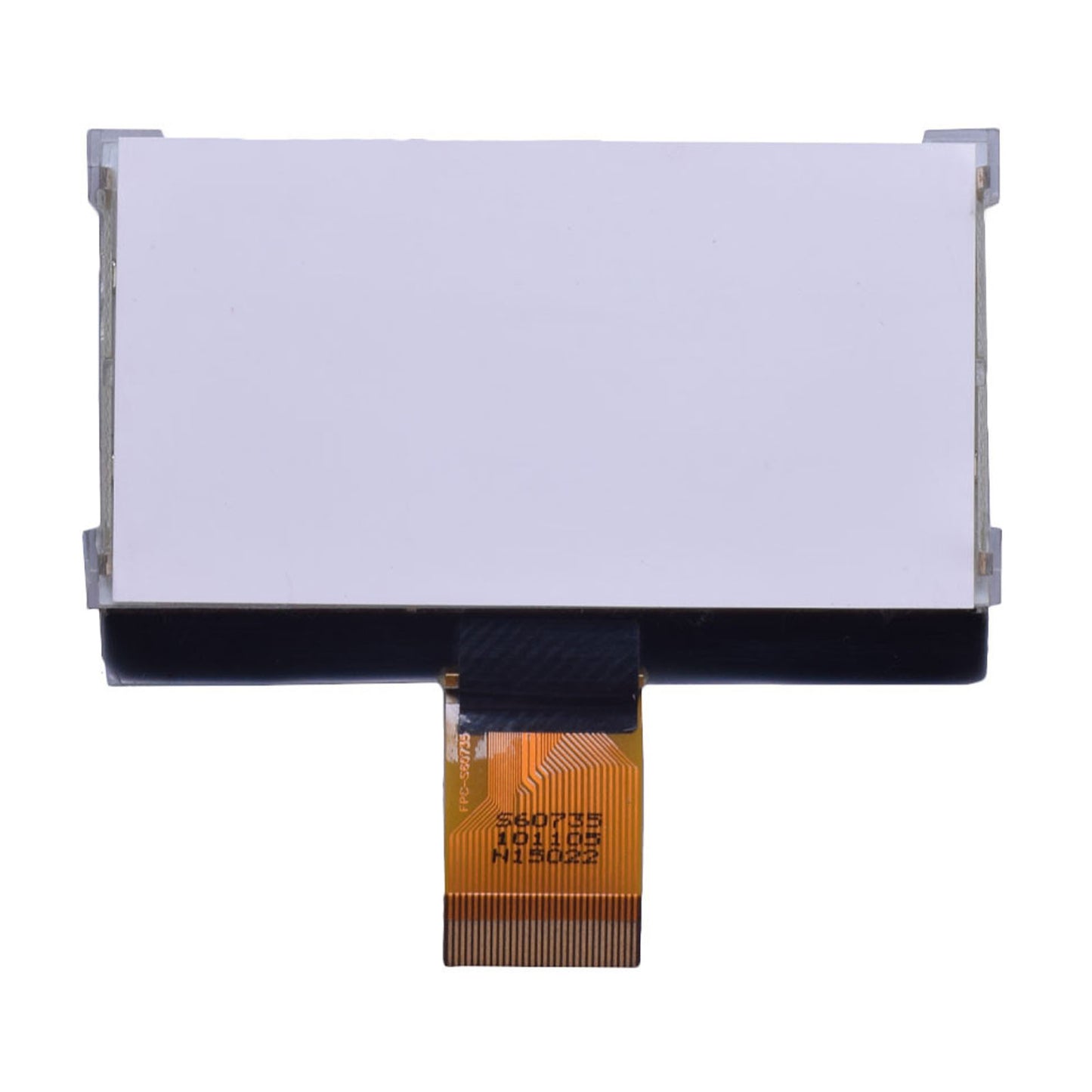 Back of 128x64 COG LCD 2.61 inch graphic display with MCU interface