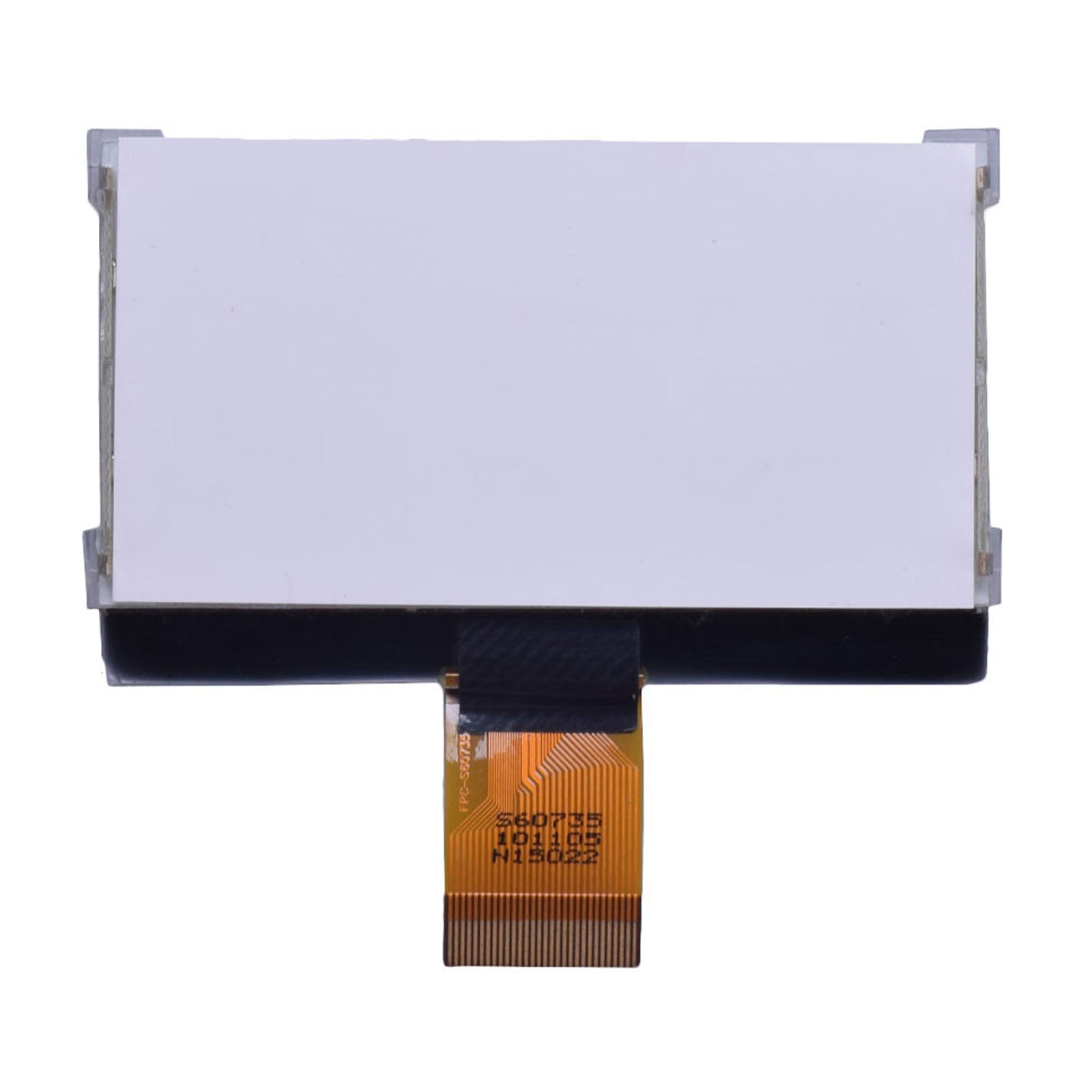 Back of 128x64 COG LCD 2.61 inch graphic display with MCU interface