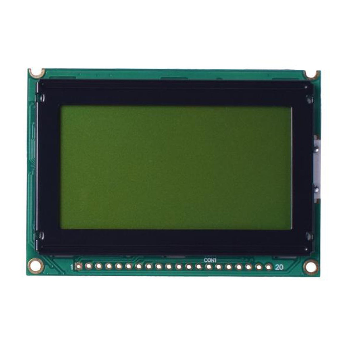 128x64 LCD 2.62 inch graphic green display module with MCU interface