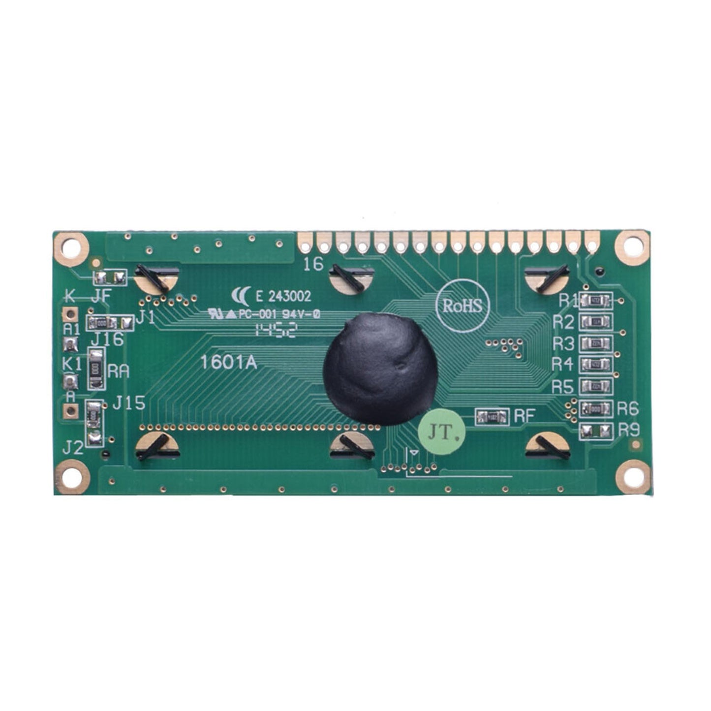 back of 16 characters LCD module with MCU interface