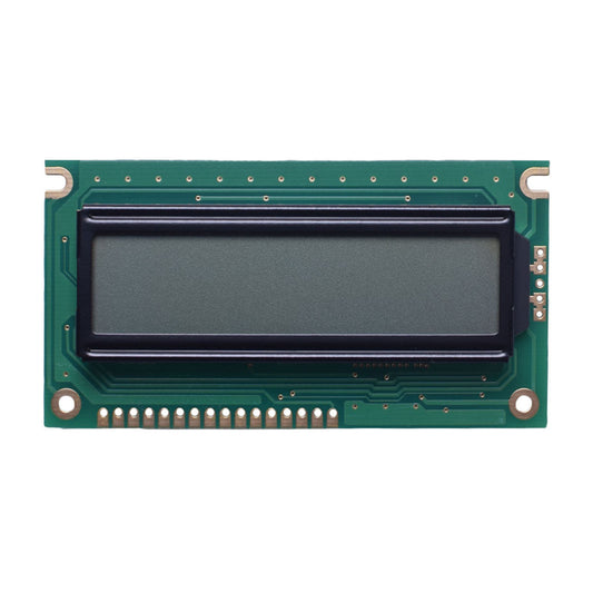 16x2 character LCD with STN transflective technology and MCU interface