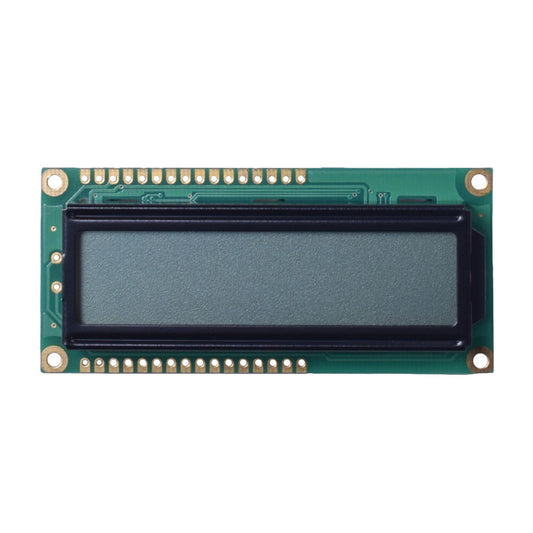 16x2 Character LCD module with FSTN Transflective technology and MCU interface
