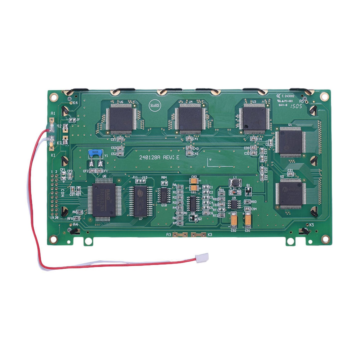 DisplayModule 5.15" 240x128 Large Graphic LCD - MCU