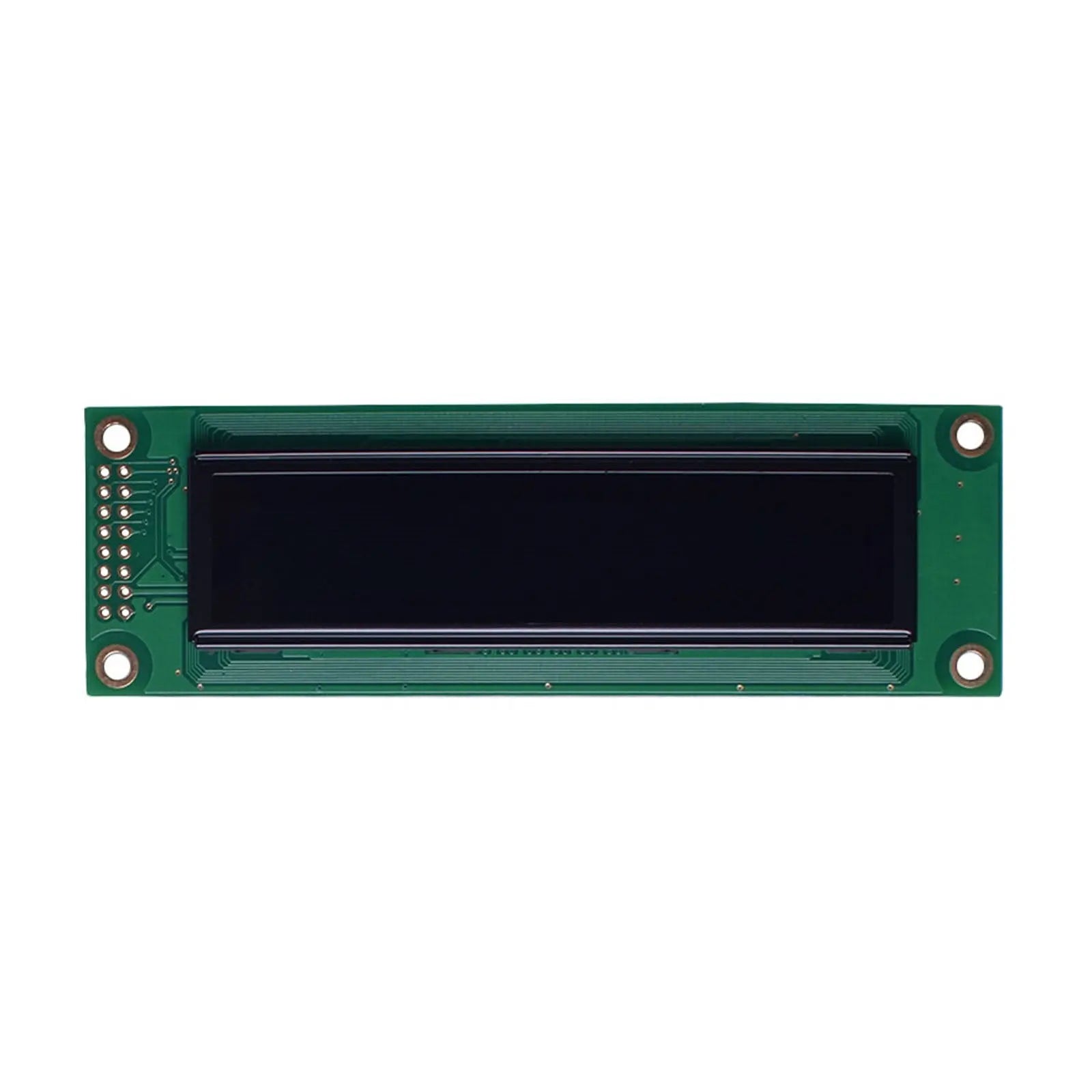 20x2 Character Monochrome OLED display with MCU, SPI, and I2C interfaces