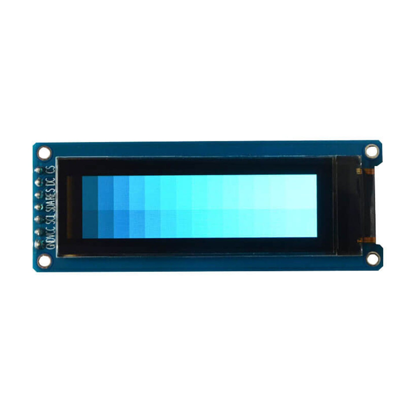 DisplayModule 2.08" 256x64 Monochrome Graphic OLED Display Module - SPI