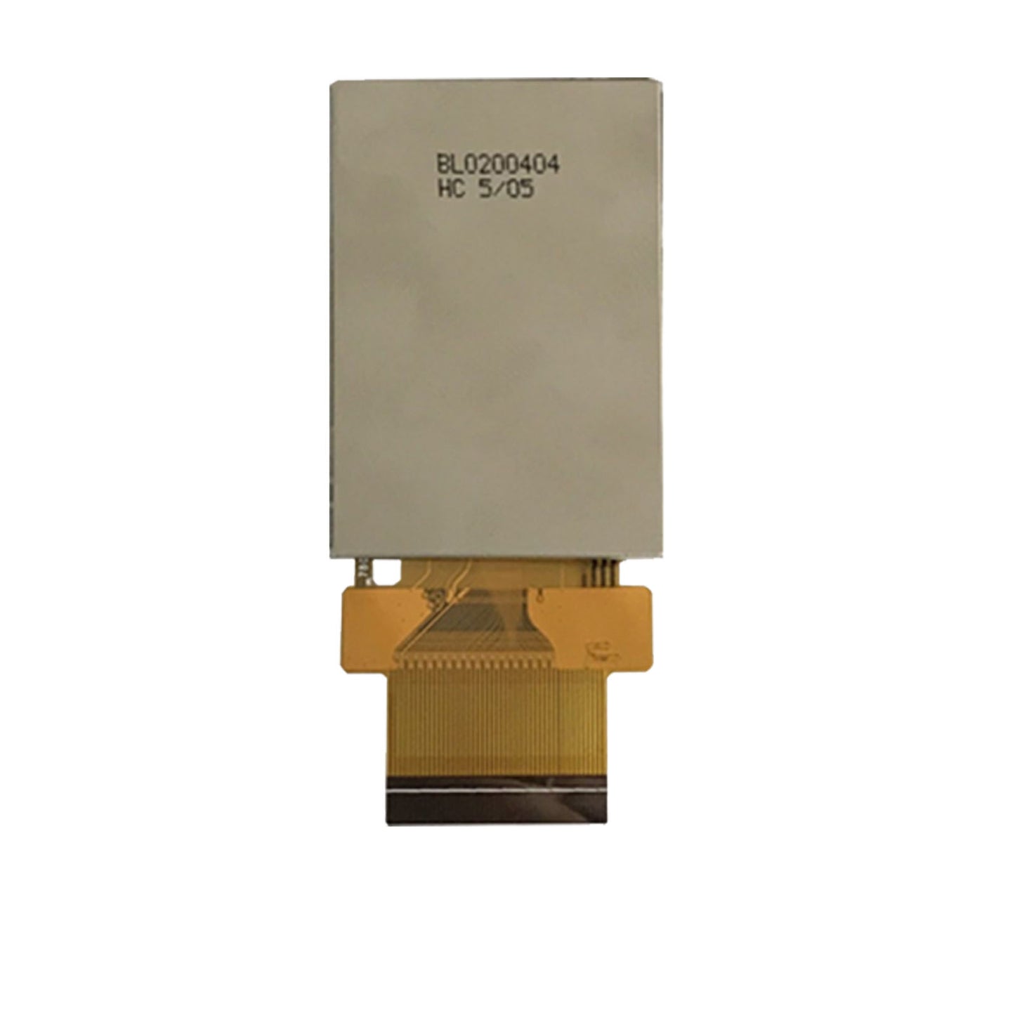 DisplayModule 2.0" 240X320 TRANSFLECTIVERESISTIVE TOUCH PANEL–SPI ,MCU,RGB