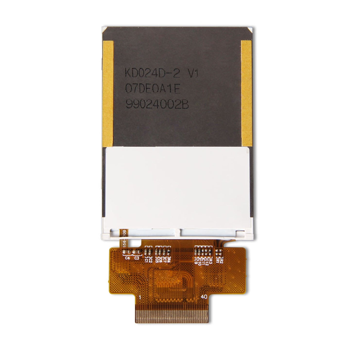 DisplayModule 2.4" 240x320 TFT LCD Display Panel (ILI9341) With Resistive Touch - MCU