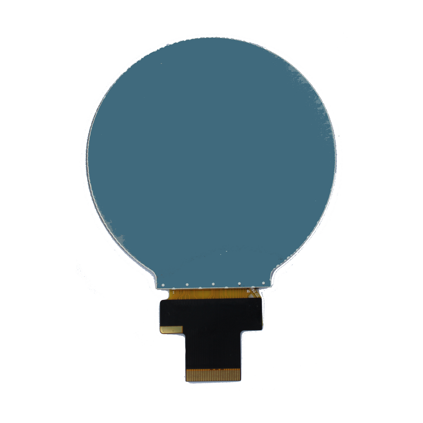 Back of 2.76 inch Round TFT Display Panel