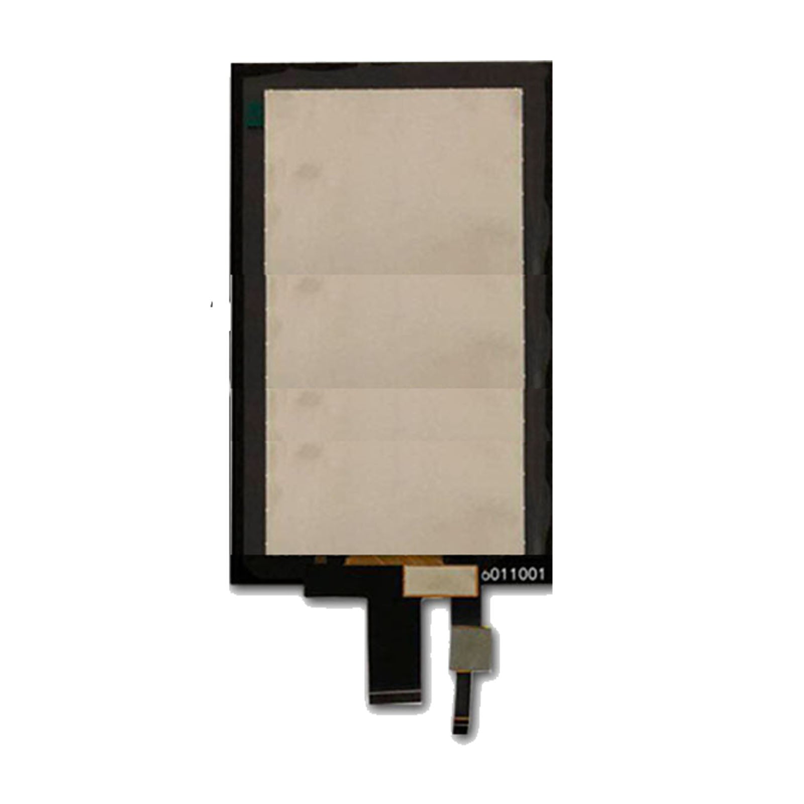 back of 6.0-inch IPS display panel with 720x1440 resolution, all view feature, capacitive touch, and MIPI connection
