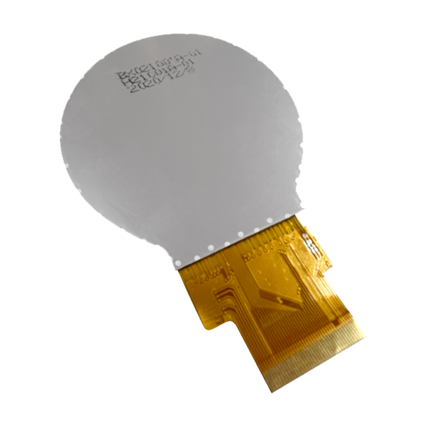 back of 2.0 inch round 480x480 TFT transmissive display panel