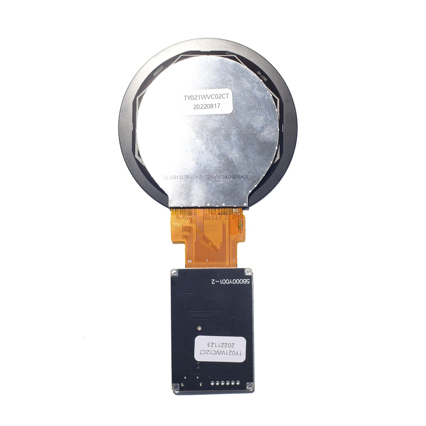 2.1" Round TFT Display 480x480 Capacitive
