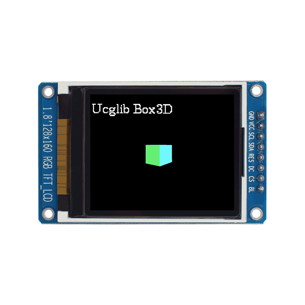DisplayModule 1.8" 128x160 TFT LCD Display Module - SPI