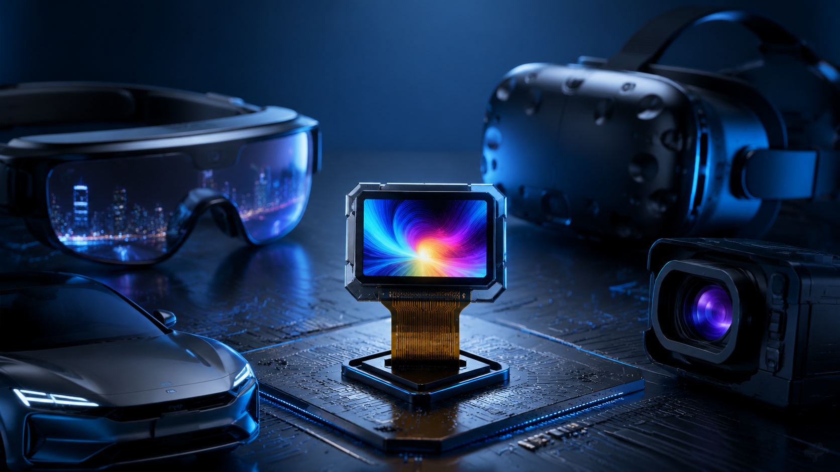 Custom Micro OLED Display Manufacturer for AR, VR, EVF and Near-Eye Devices