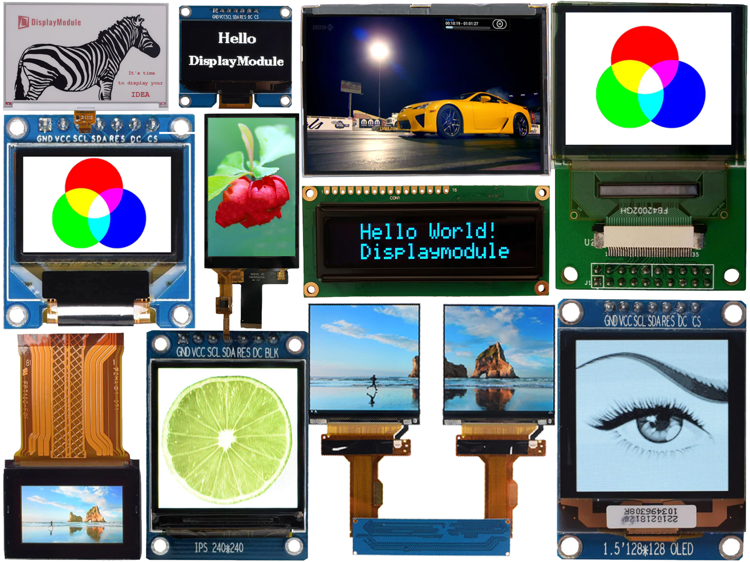 Learn About 6 Common Display Interfaces in 5 minutes – DisplayModule