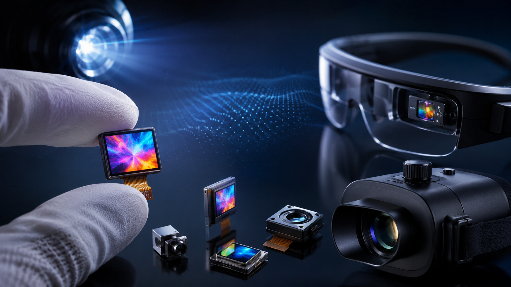 OLEDOS Micro Display Manufacturer | Wearable Optics, Brightness, Mini Size