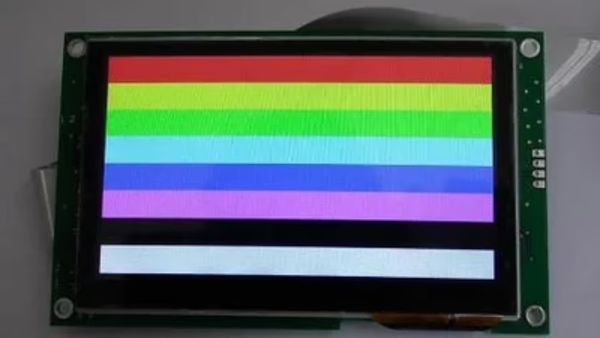 Display module interface types: 8080, 6800, SPI, I2C and RGB