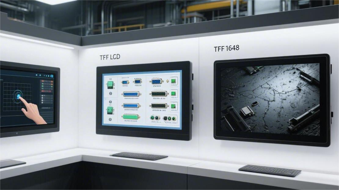 TFT LCDs for Industrial HMI | Touch Options, Interface & Durability