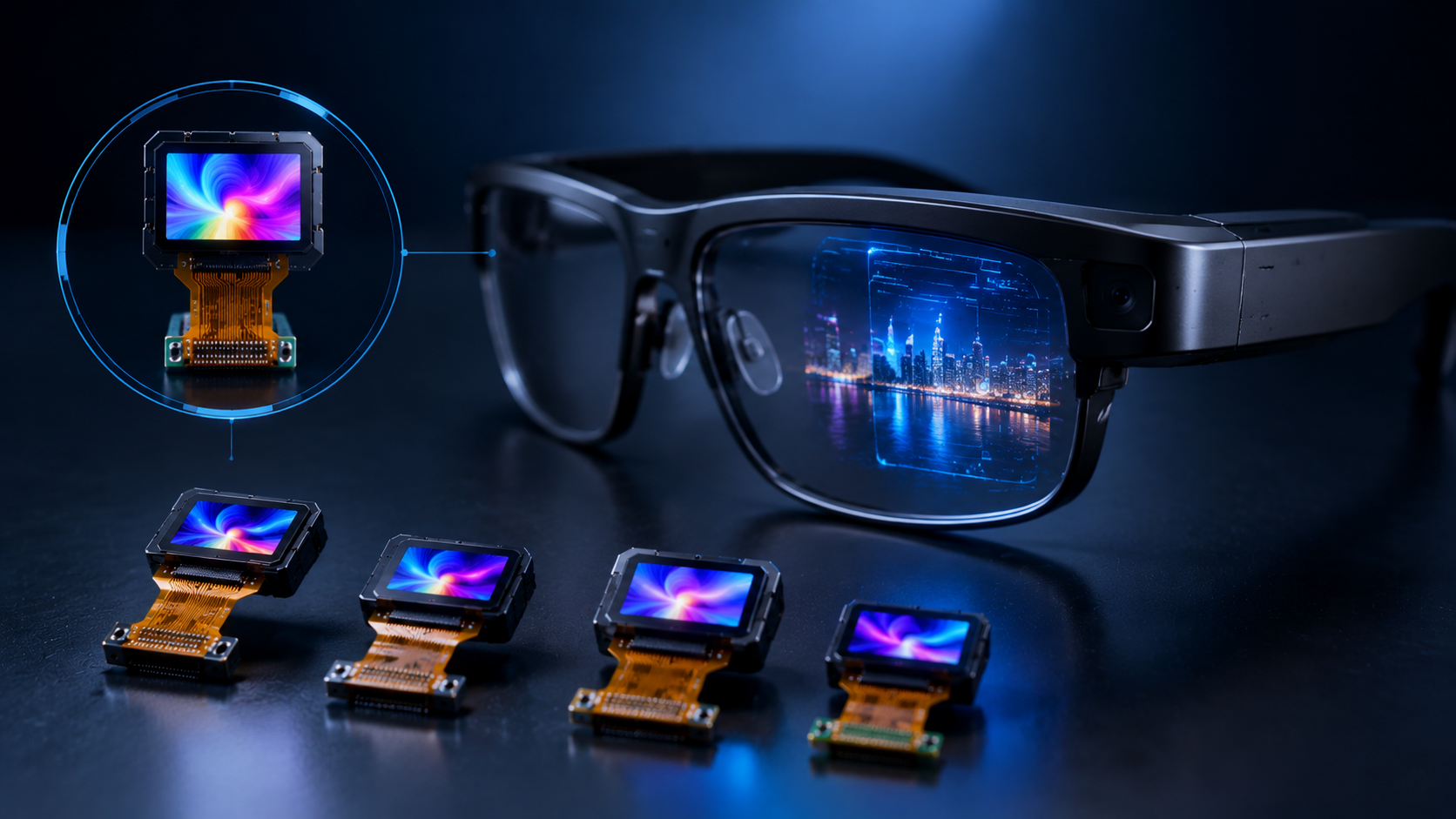 Micro OLED Display Modules for Smart Glasses | EVF, AR Applications