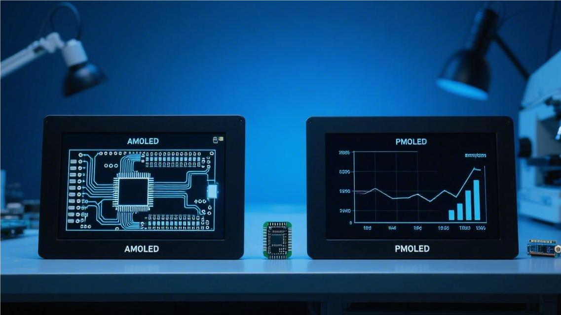 AMOLED vs PMOLED | Driving Method, Size Limits & Cost