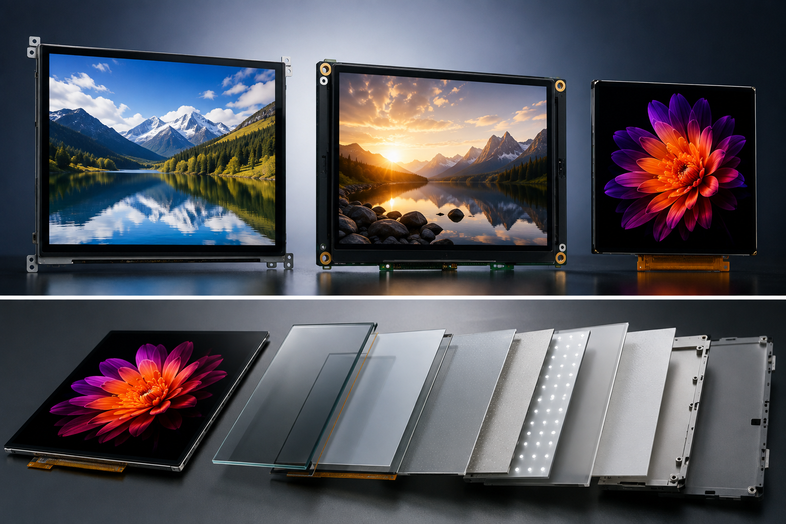 IPS vs VA vs AMOLED for OEM Devices: A Side-by-Side Spec Comparison