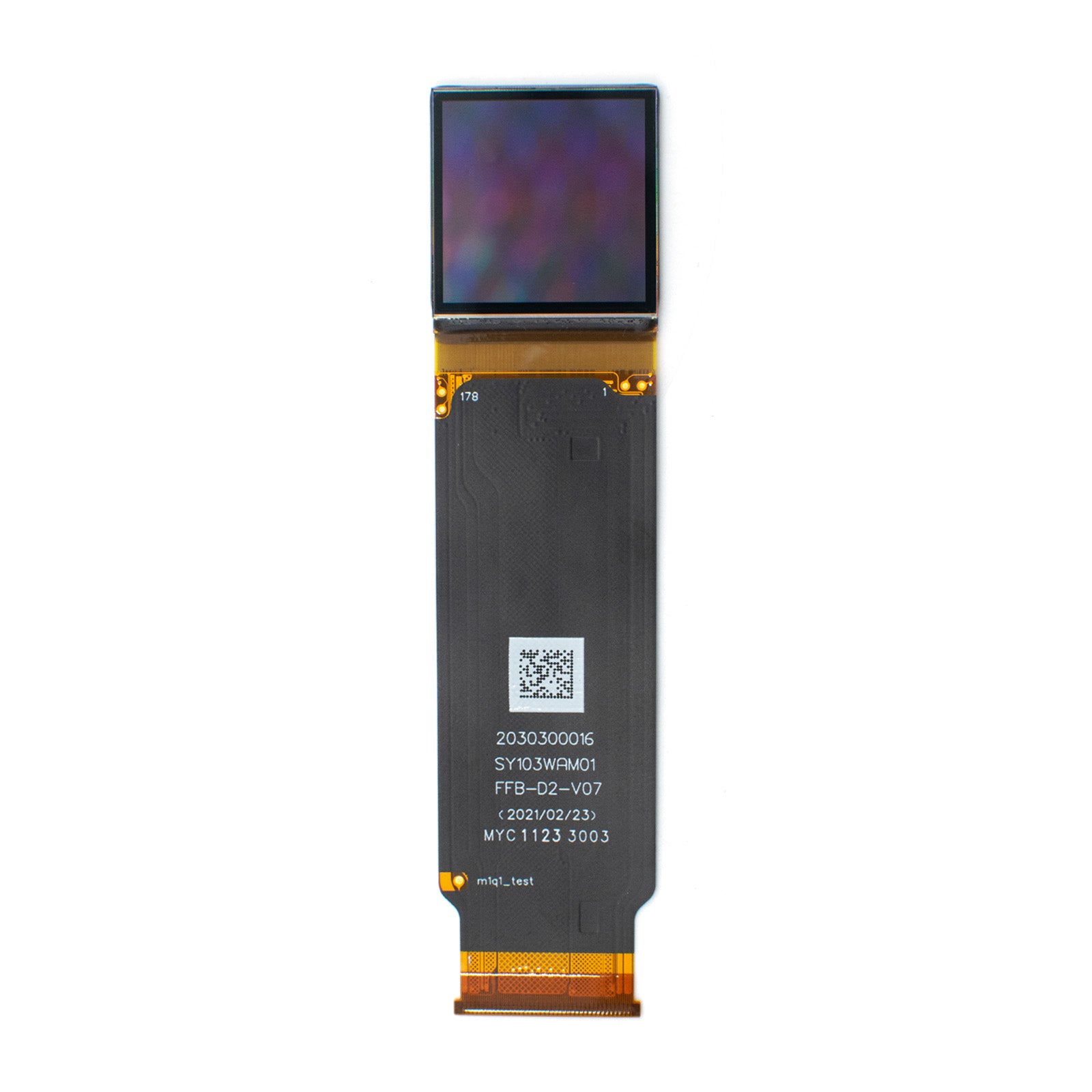 A 1-inch screen with over 2K resolution