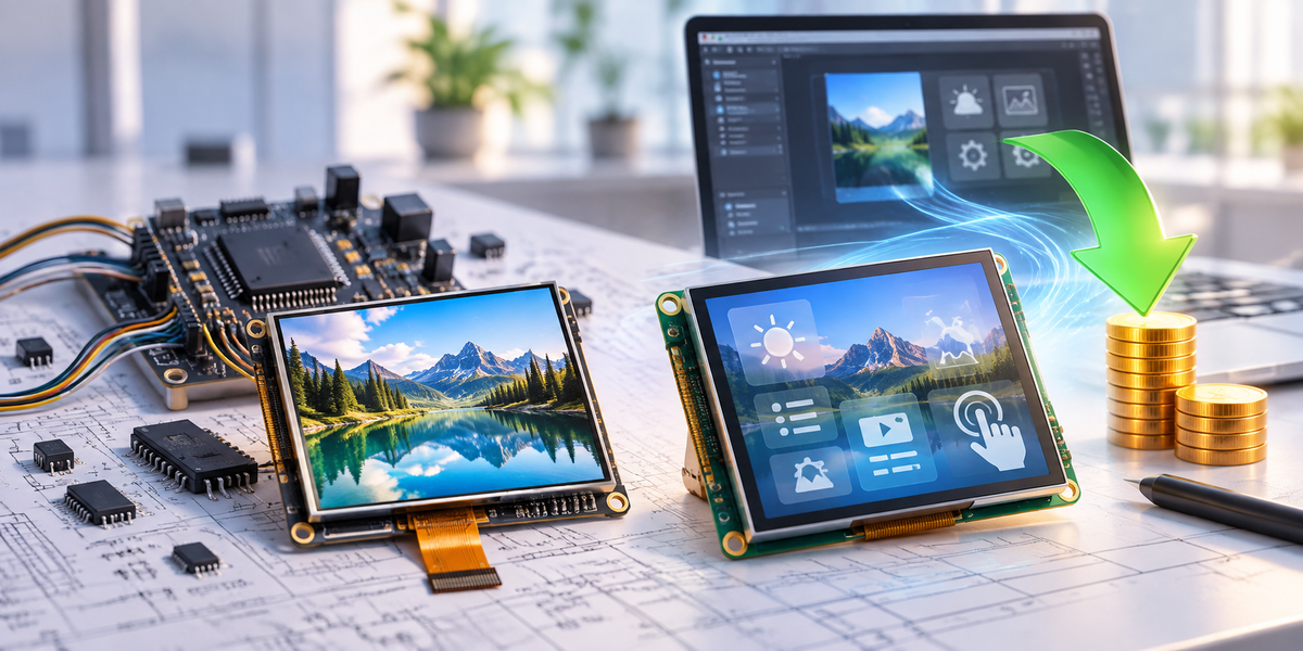 Smart TFT Display vs Standard TFT Module: Which Reduces Development Cost?