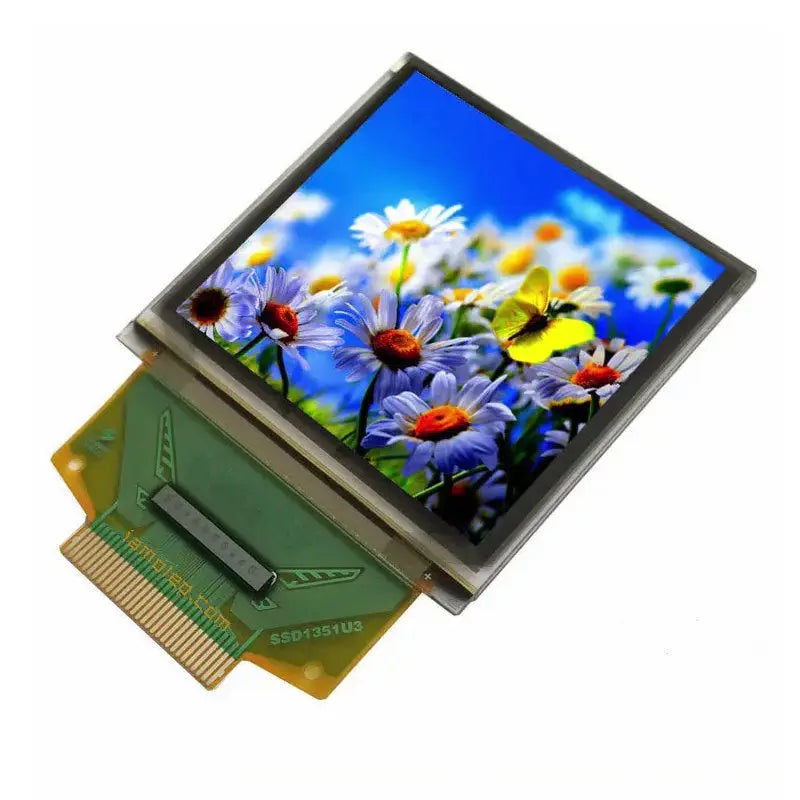 1.5" PMOLED Display - MCU DisplayModule