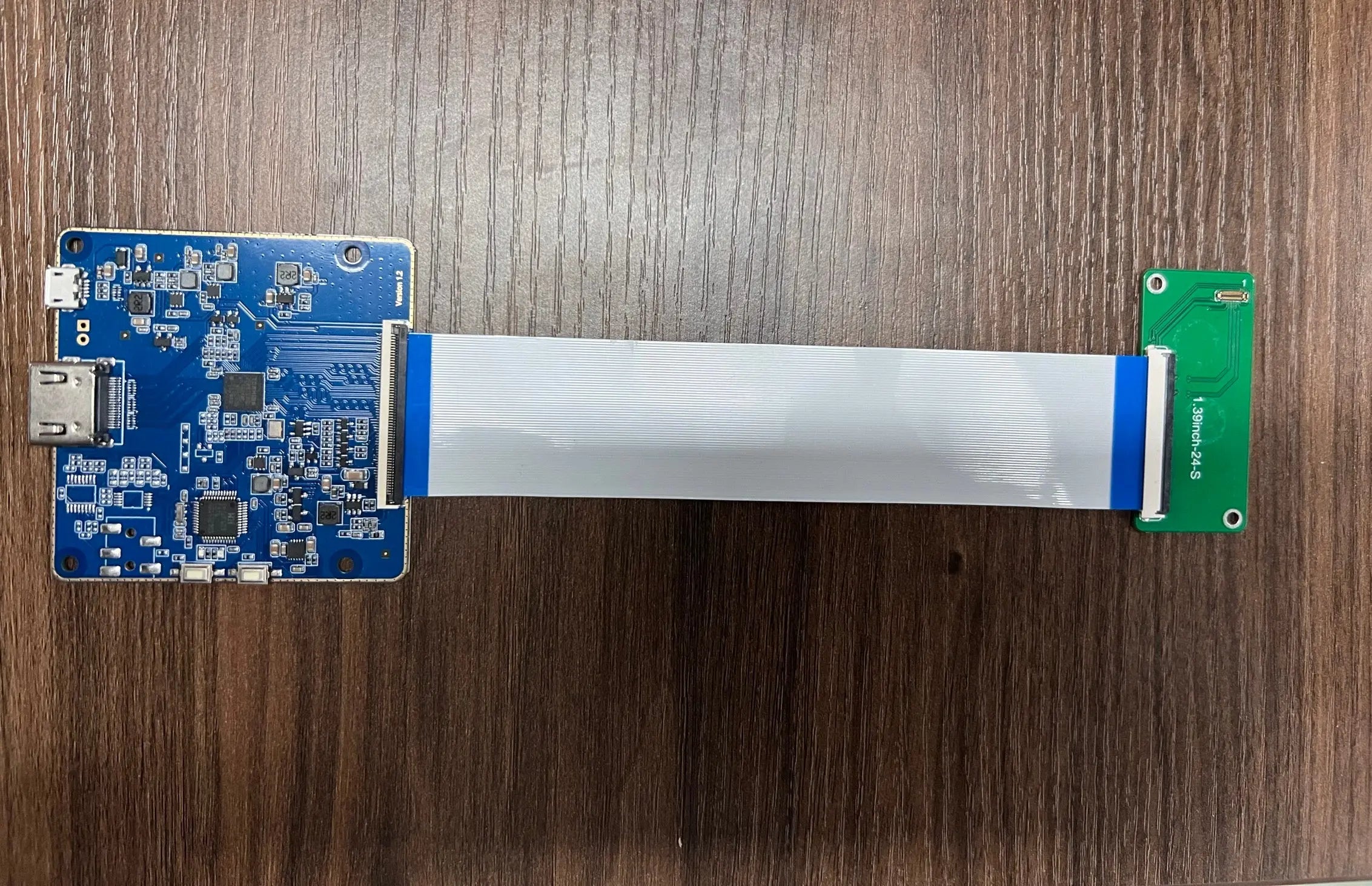 1.2" Round AMOLED Display 390x390 Full Color - MIPI, SPI DisplayModule