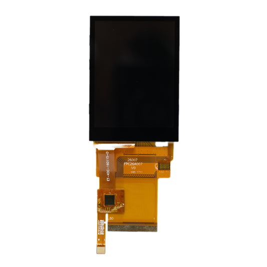 2.6 inch IPS Display Panel with 240x320 resolution and capacitive touch capability, utilizing SPI, MCU, and RGB interfaces