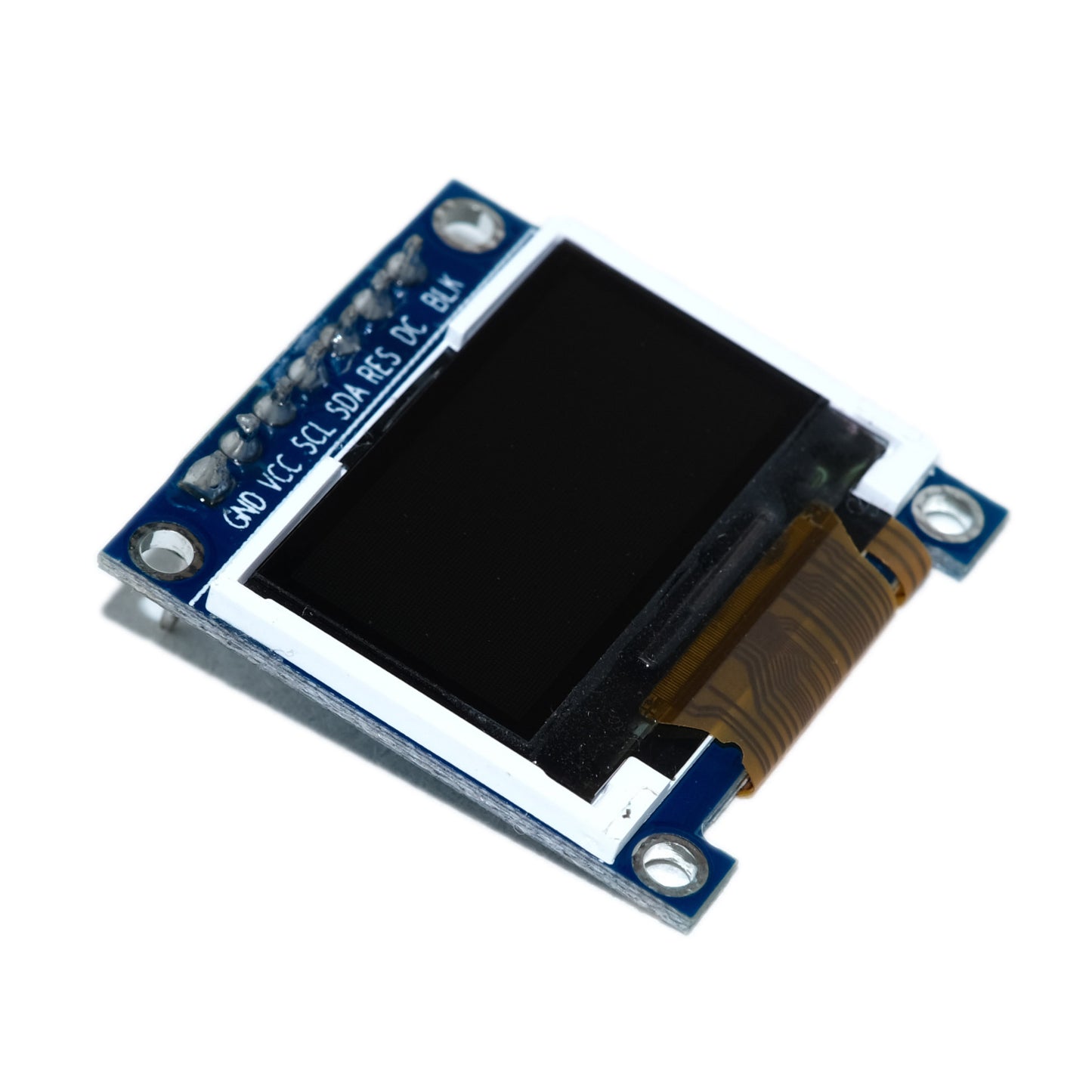 Top view of 0.96-inch TFT display module